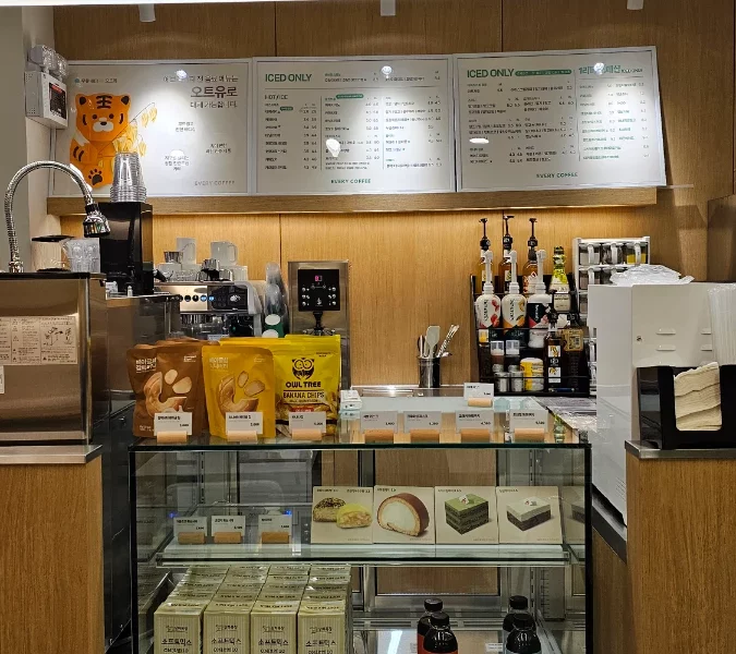 김해 대단지 아파트 내 프랜차이즈 카페 양도